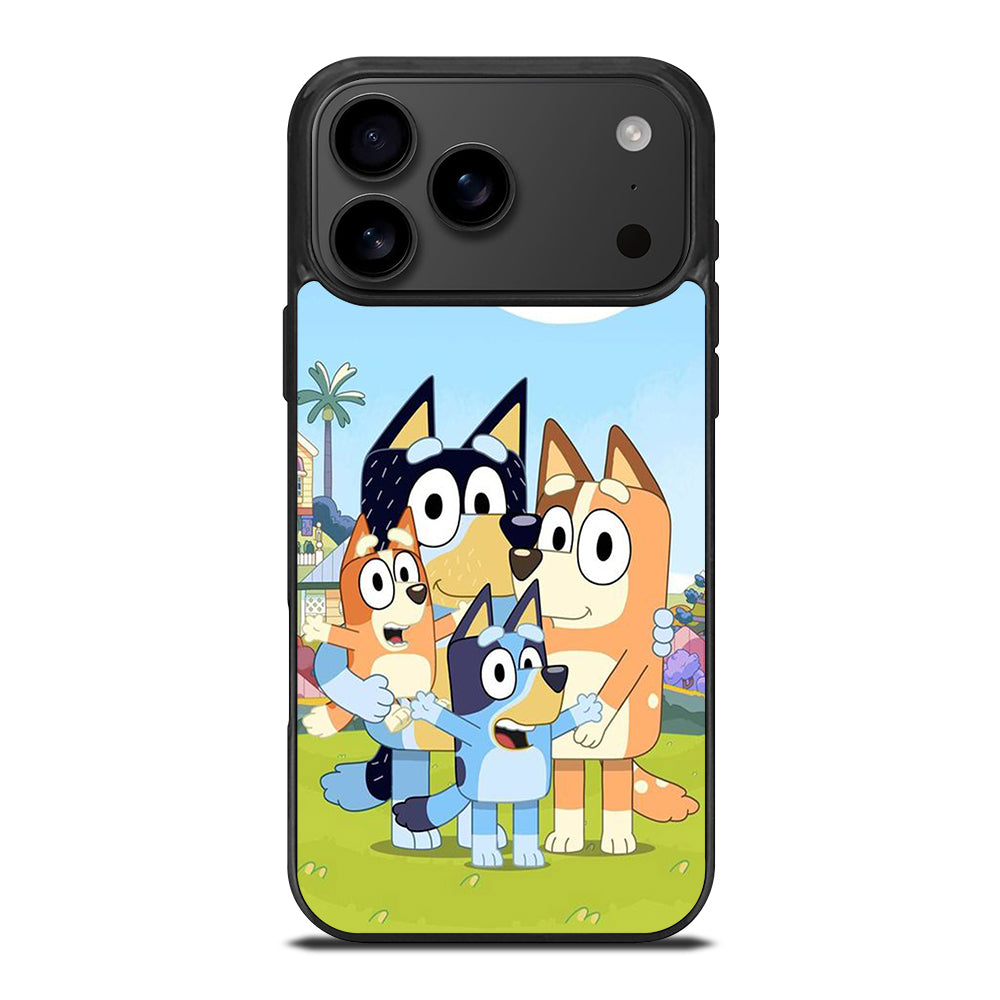 BLUEY HEELER PUPPY CARTOON 2 iPhone 17 Pro Max Case Cover