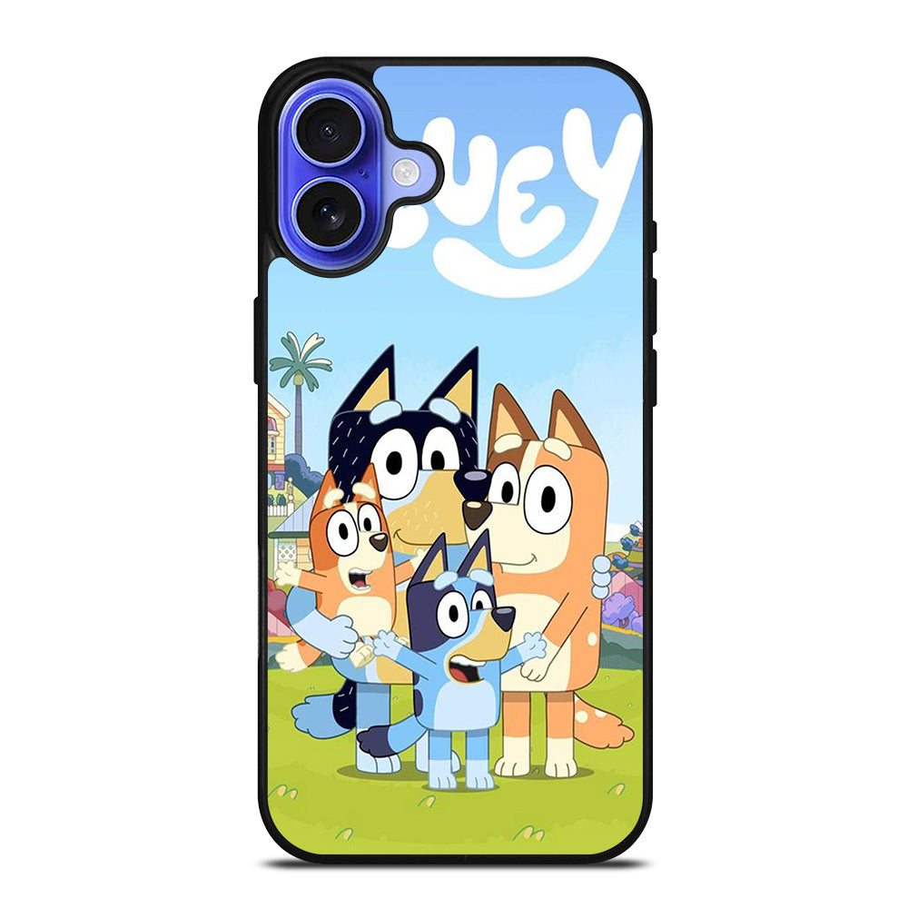 BLUEY HEELER PUPPY CARTOON 2 iPhone 16 Case Cover