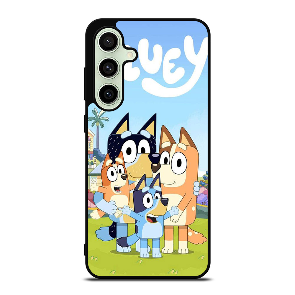 BLUEY HEELER PUPPY CARTOON 2 Samsung Galaxy S24 FE Case Cover