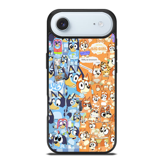 BLUEY HEELER PUPPY CARTOON COLLAGE iPhone Air Case Cover