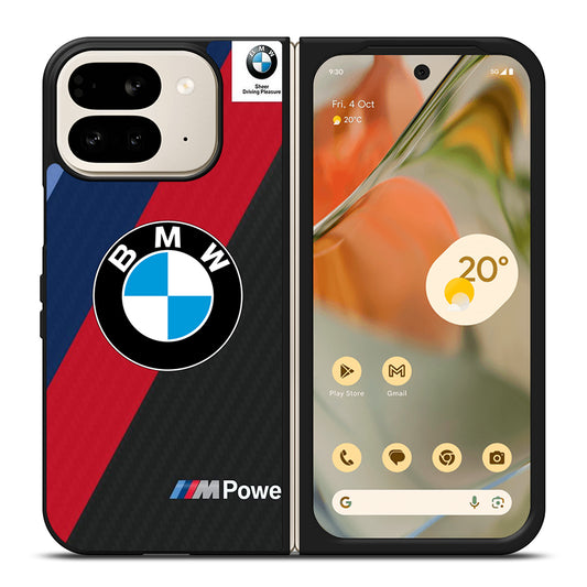 BMW LOGO CARBON Google Pixel 9 Pro Fold Case Cover