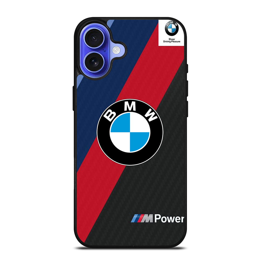 BMW LOGO CARBON iPhone 16 Case Cover
