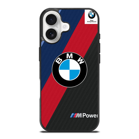 BMW LOGO CARBON iPhone 17 Case Cover