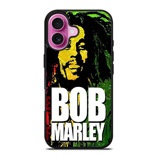 BOB MARLEY iPhone 16 Plus Case Cover