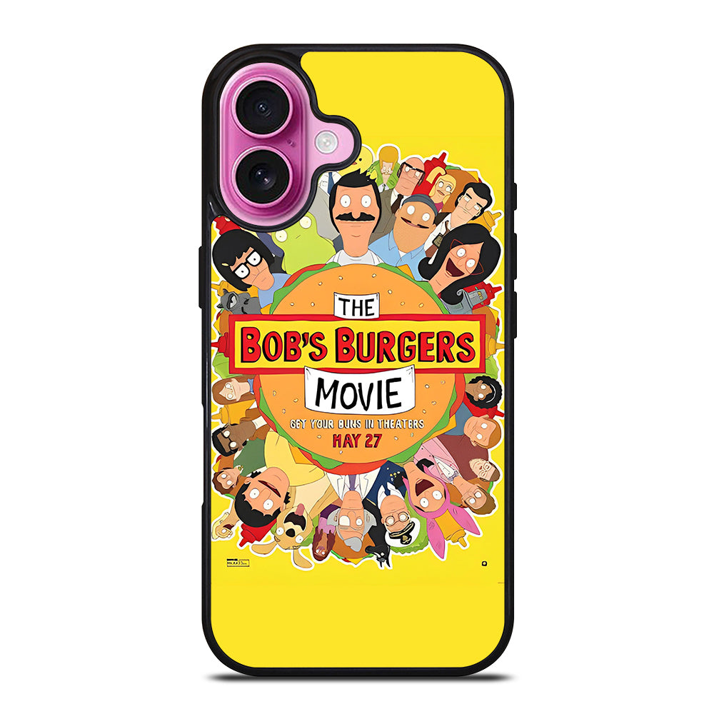 BOB'S BURGERS CARTOON 5 iPhone 16 Plus Case Cover