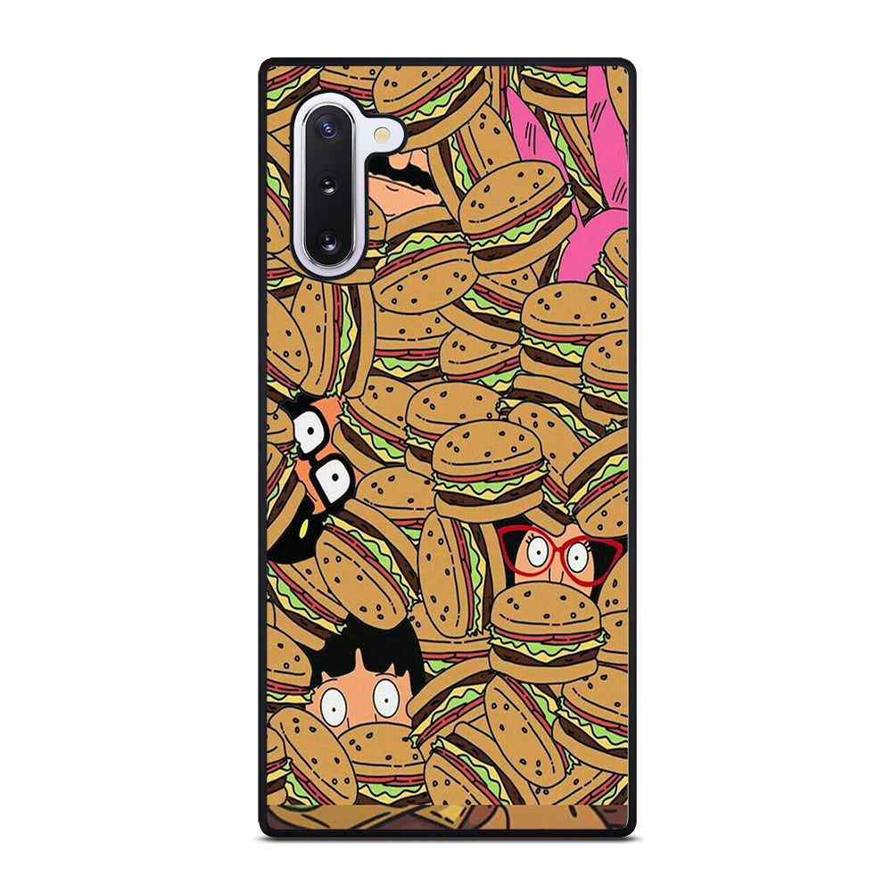 BOB'S BURGERS PATTERN Samsung Galaxy Note 10 Case Cover