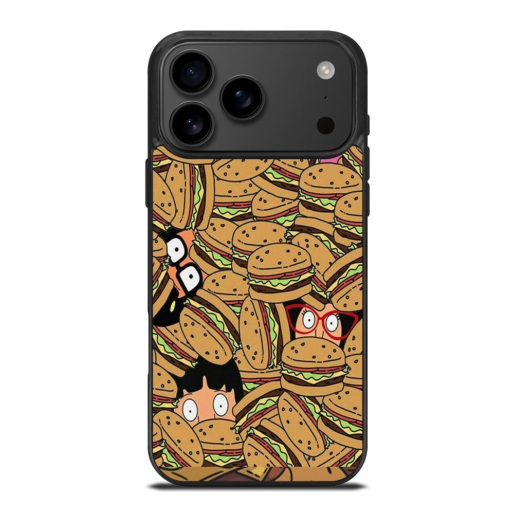 BOB'S BURGERS PATTERN iPhone 17 Pro Max Case Cover