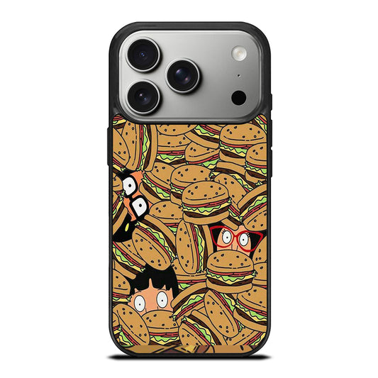 BOB'S BURGERS PATTERN iPhone 17 Pro Case Cover