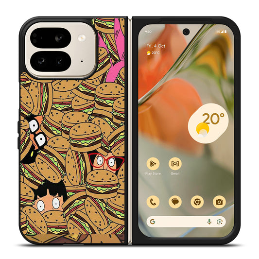 BOB'S BURGERS PATTERN Google Pixel 9 Pro Fold Case Cover