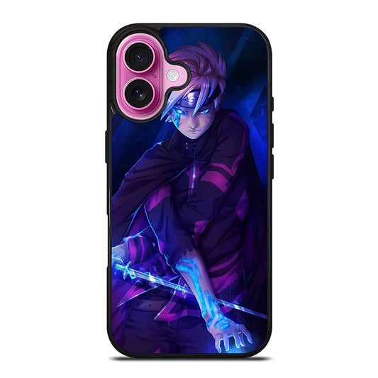 BORUTO CARTOON 2 iPhone 16 Plus Case Cover