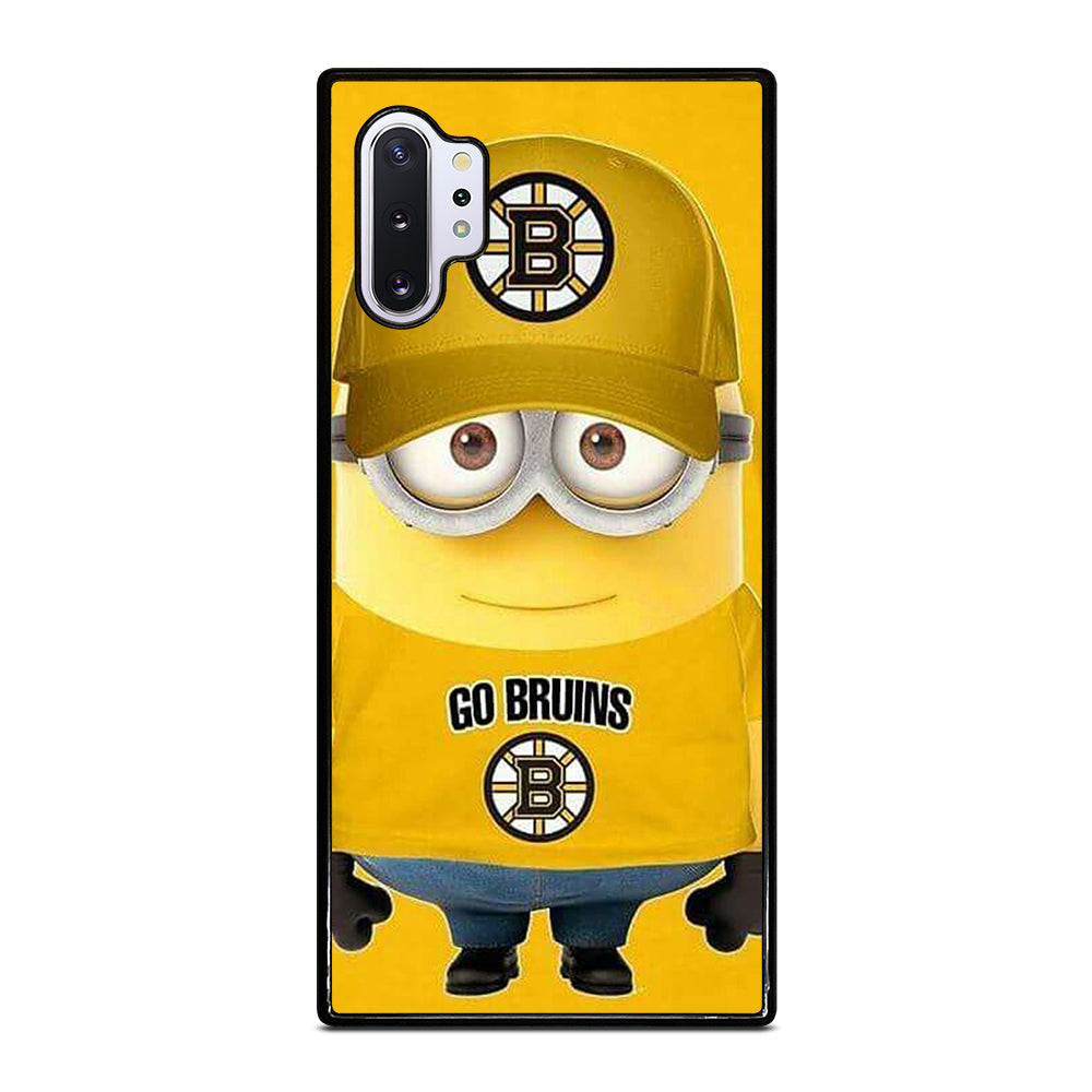 BOSTON BRUINS MINION Samsung Galaxy Note 10 Plus Case Cover