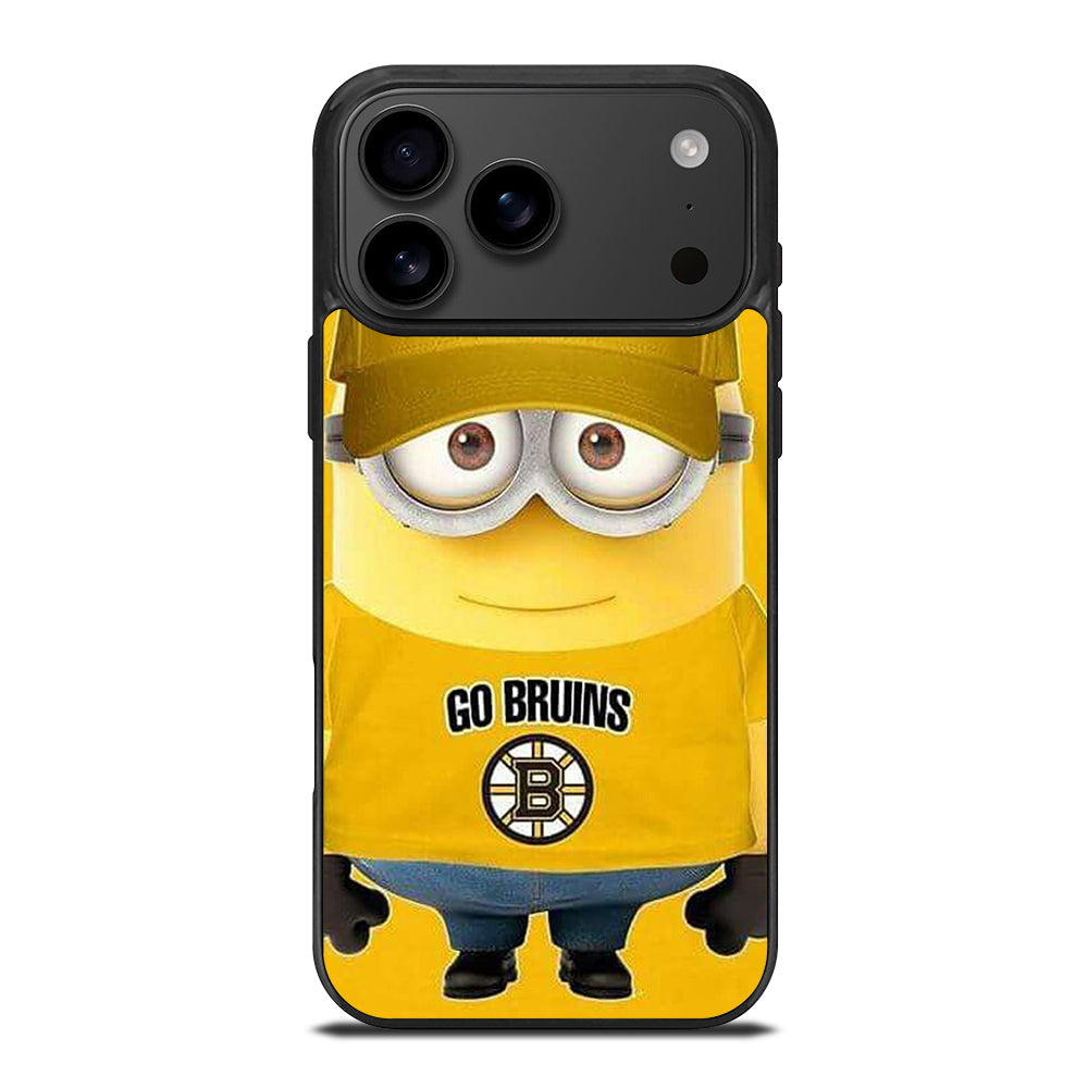BOSTON BRUINS MINION iPhone 17 Pro Max Case Cover