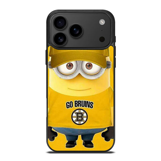 BOSTON BRUINS MINION iPhone 17 Pro Max Case Cover