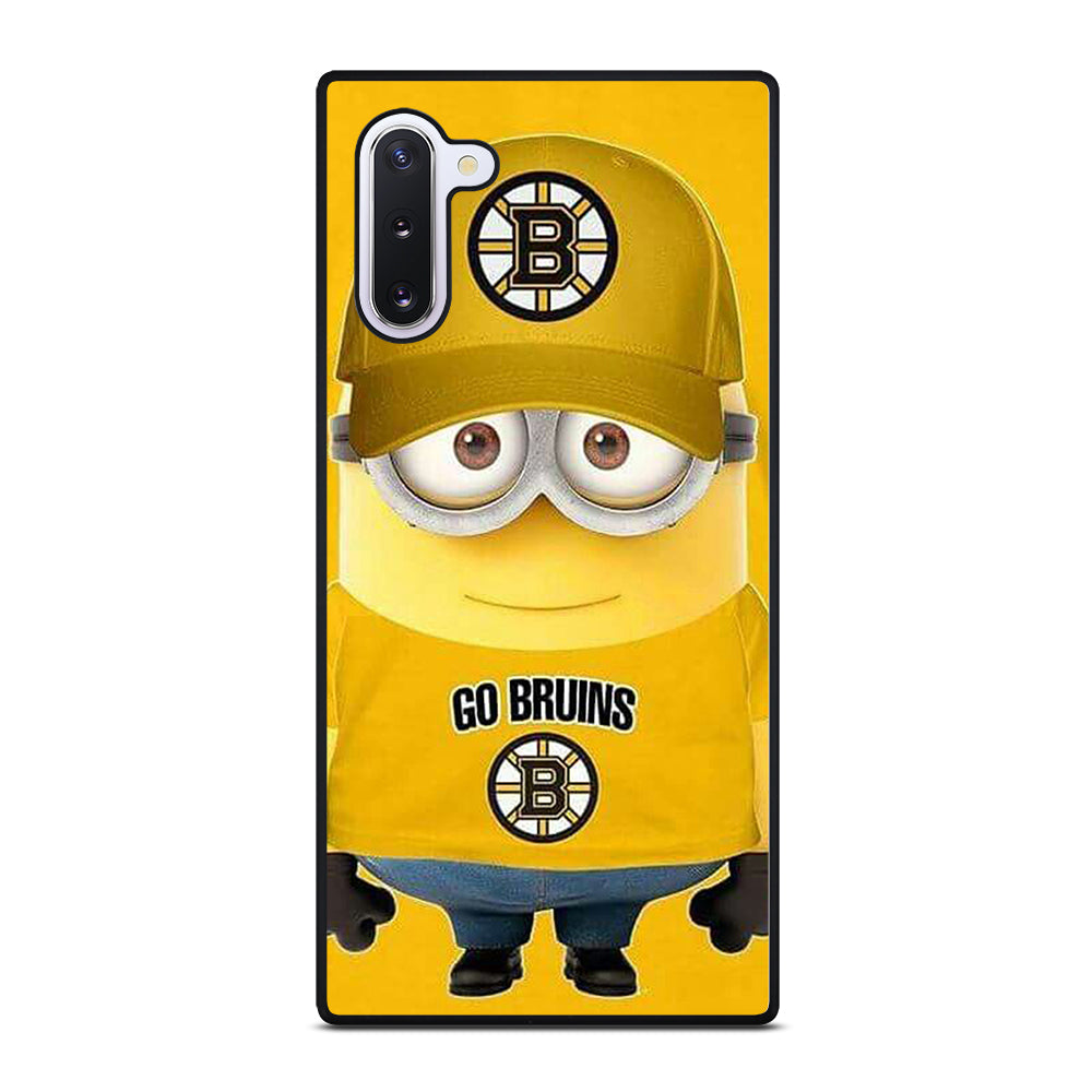 BOSTON BRUINS MINION Samsung Galaxy Note 10 Case Cover