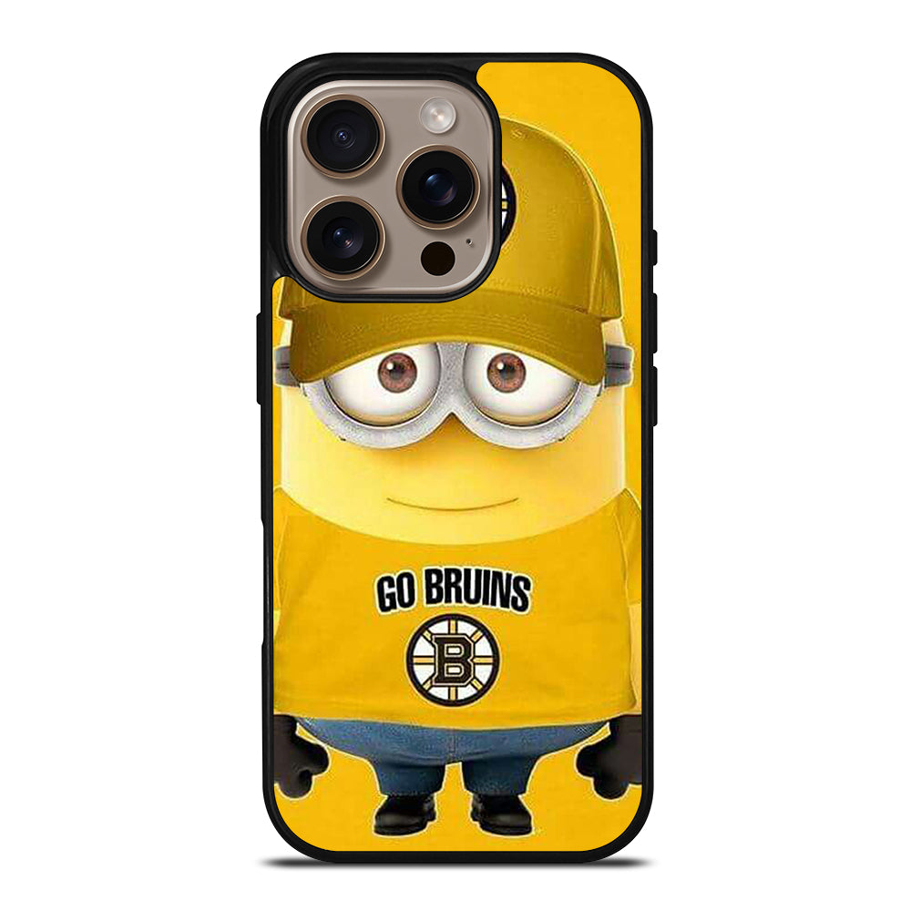 BOSTON BRUINS MINION iPhone 16 Pro Case Cover