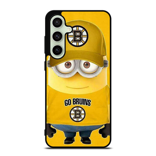 BOSTON BRUINS MINION Samsung Galaxy S24 FE Case Cover