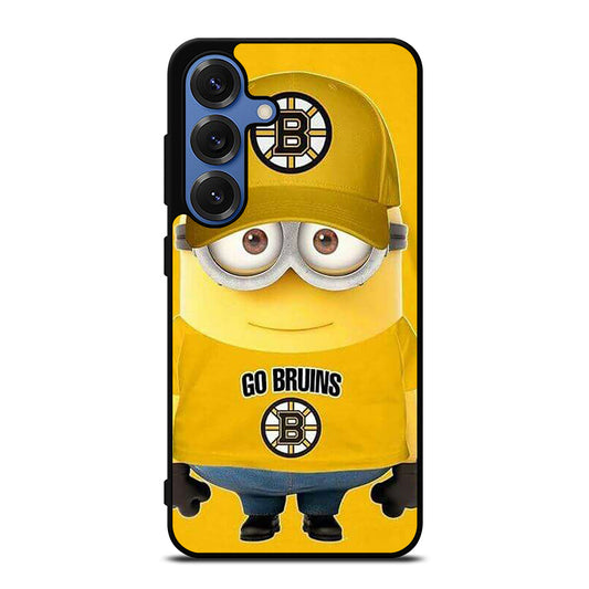 BOSTON BRUINS MINION Samsung Galaxy S25 Case Cover