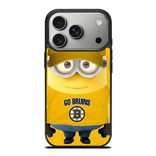 BOSTON BRUINS MINION iPhone 17 Pro Case Cover