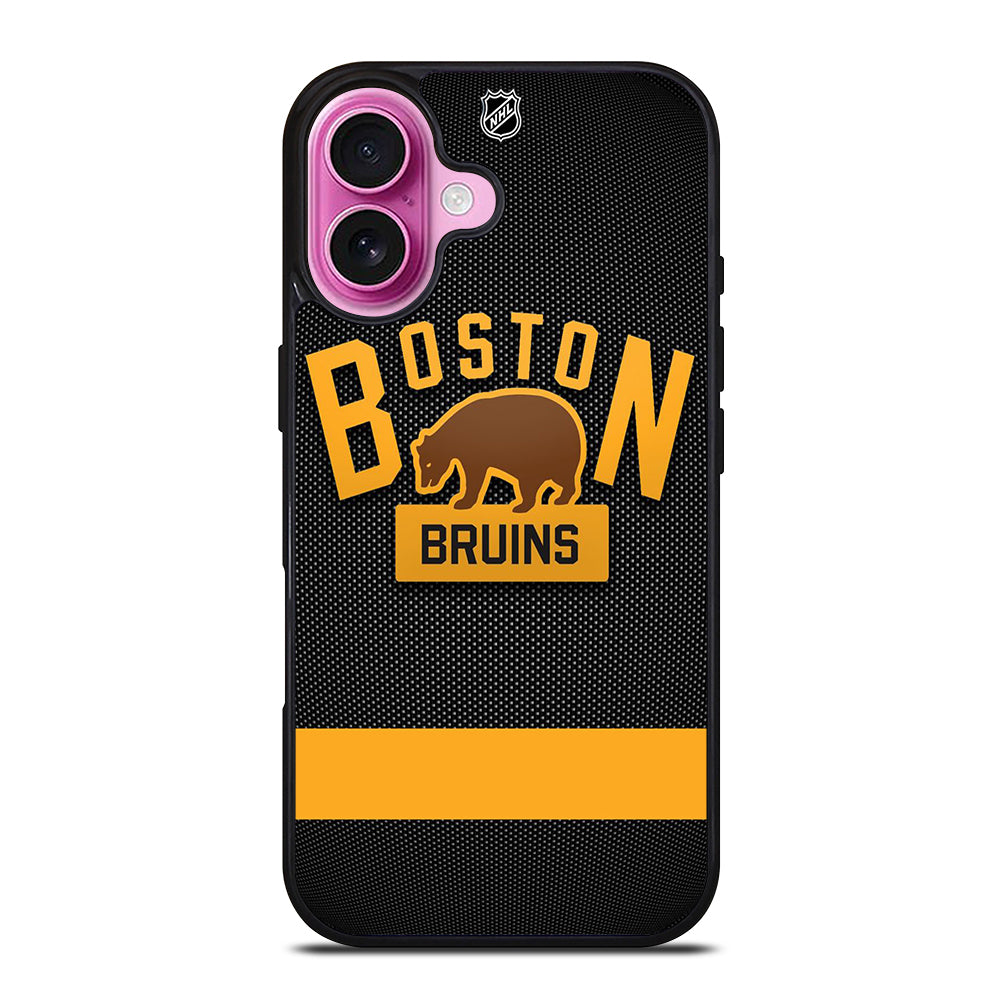 BOSTON BRUINS NHL SYMBOL iPhone 16 Plus Case Cover