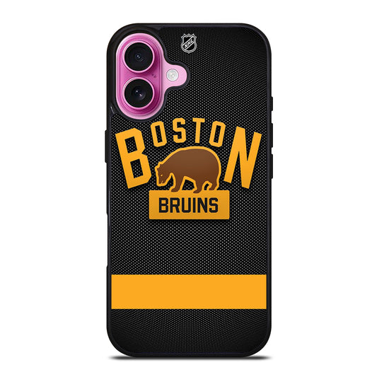 BOSTON BRUINS NHL SYMBOL iPhone 16 Plus Case Cover