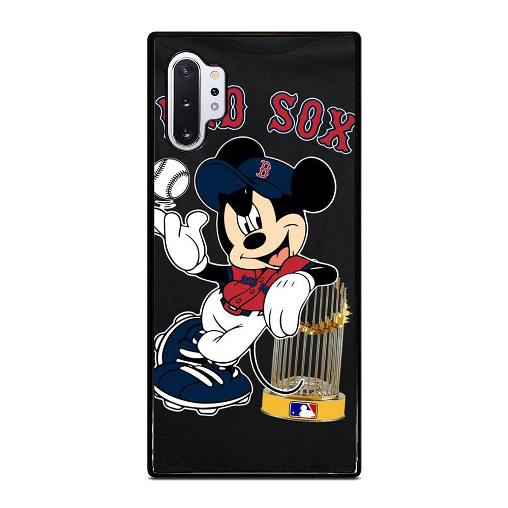 BOSTON RED SOX MICKEY MOUSE Samsung Galaxy Note 10 Plus Case Cover