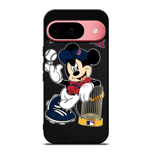 BOSTON RED SOX MICKEY MOUSE Google Pixel 9 Case Cover