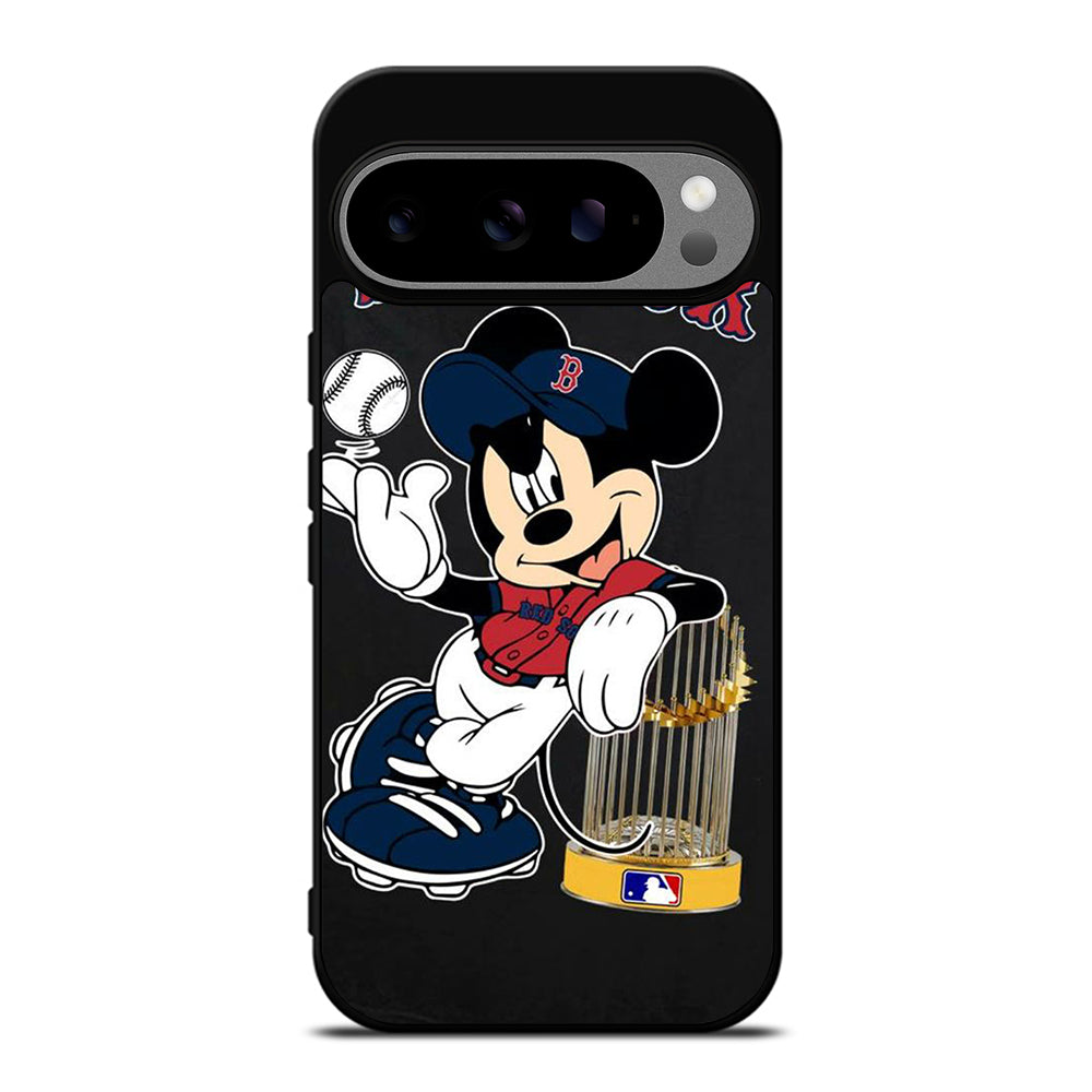 BOSTON RED SOX MICKEY MOUSE Google Pixel 9 Pro XL Case Cover