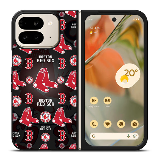 BOSTON RED SOX PATTERN Google Pixel 9 Pro Fold Case Cover