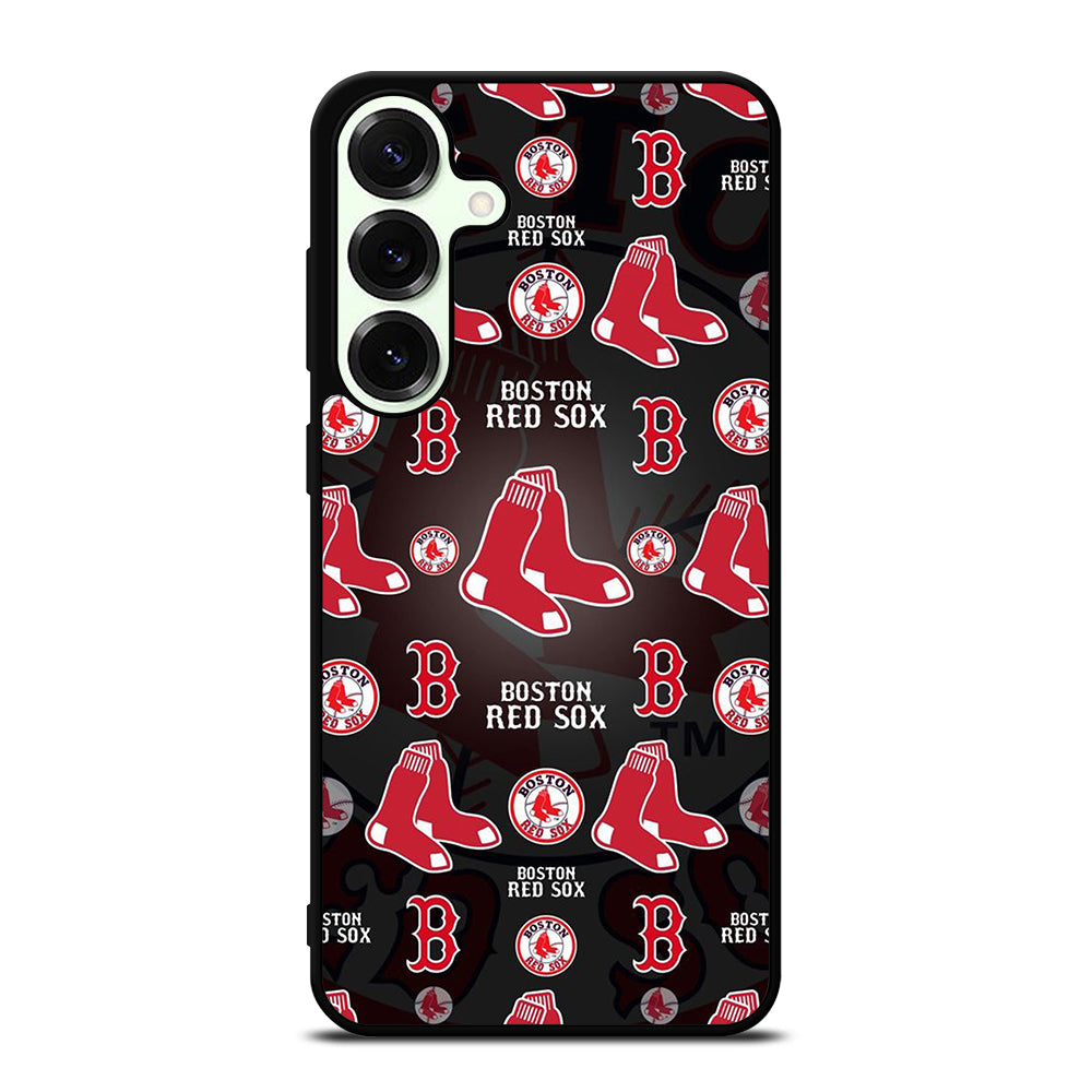 BOSTON RED SOX PATTERN Samsung Galaxy S25 Plus Case Cover