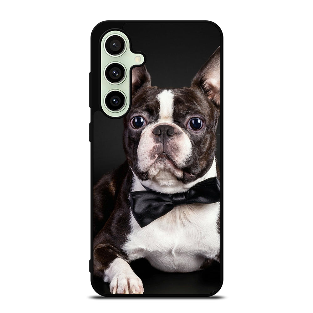 BOSTON TERRIER DOG Samsung Galaxy S24 FE Case Cover