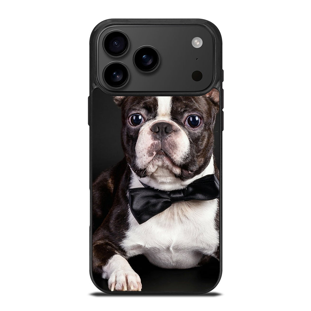 BOSTON TERRIER DOG iPhone 17 Pro Max Case Cover