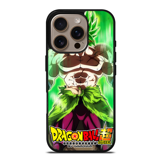 BROLY DRAGON BALL SUPER ANIME iPhone 16 Pro Case Cover