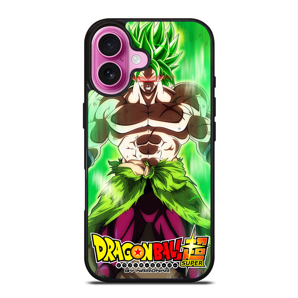 BROLY DRAGON BALL SUPER ANIME iPhone 16 Plus Case Cover