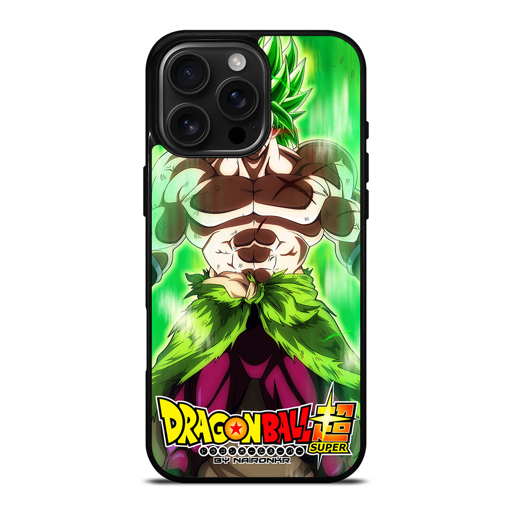 BROLY DRAGON BALL SUPER ANIME iPhone 16 Pro Max Case Cover