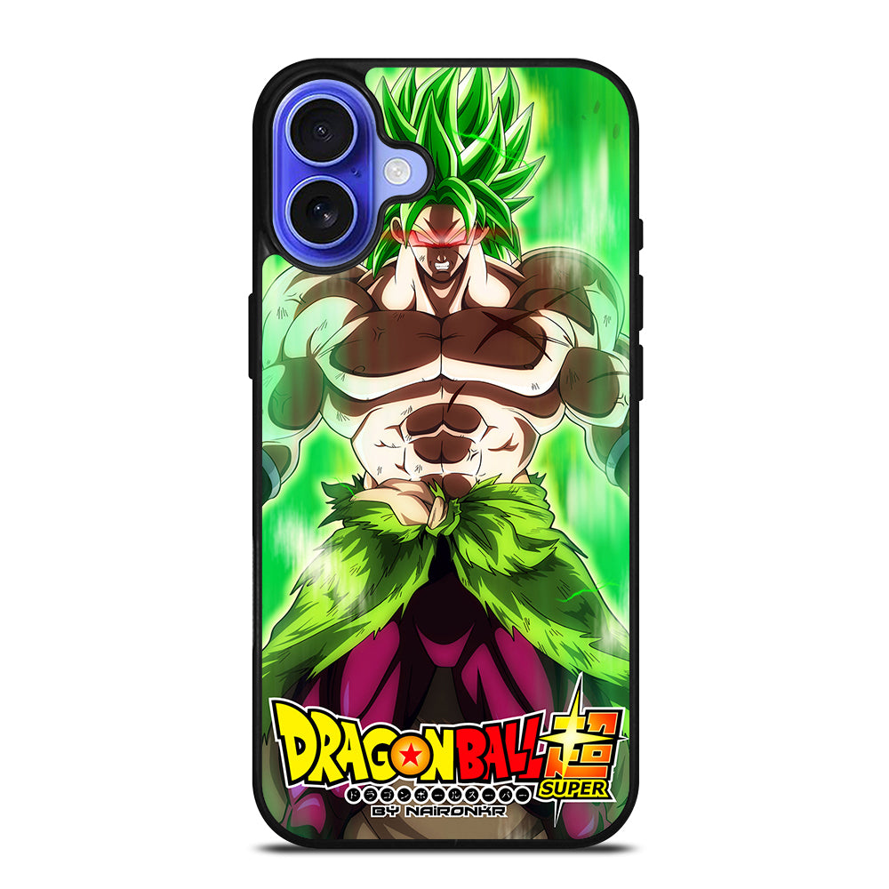 BROLY DRAGON BALL SUPER ANIME iPhone 16 Case Cover