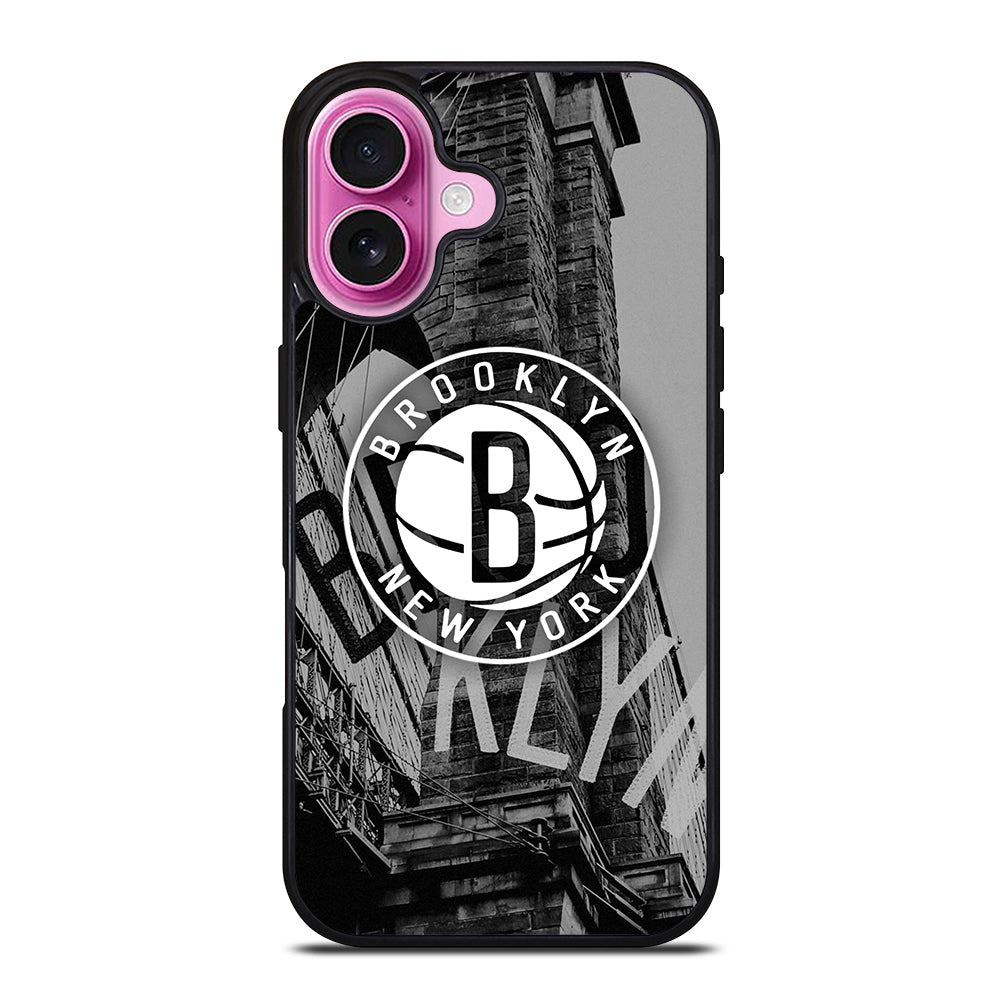 BROOKLYN NETS LOGO 1 iPhone 16 Plus Case Cover