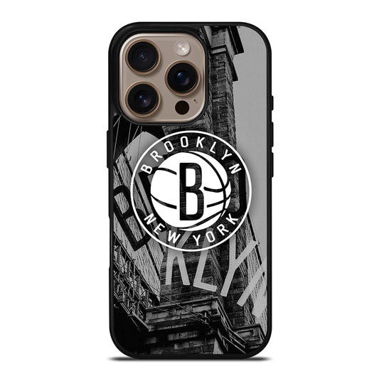 BROOKLYN NETS LOGO 1 iPhone 16 Pro Case Cover