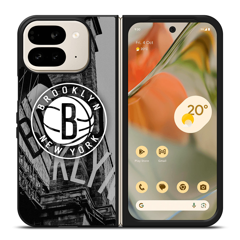 BROOKLYN NETS LOGO 1 Google Pixel 9 Pro Fold Case Cover