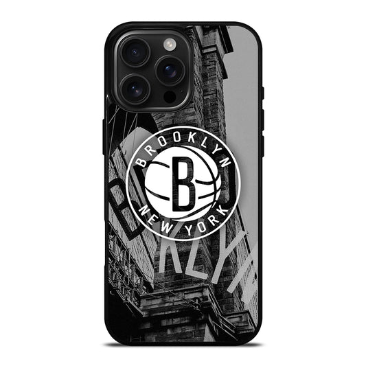 BROOKLYN NETS LOGO 1 iPhone 16 Pro Max Case Cover
