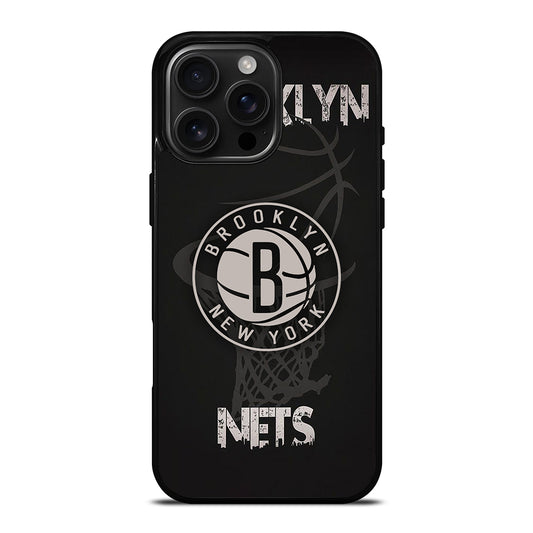 BROOKLYN NETS LOGO 2 iPhone 16 Pro Max Case Cover