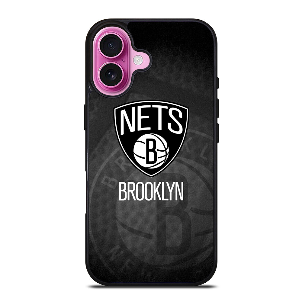 BROOKLYN NETS LOGO 3 iPhone 16 Plus Case Cover