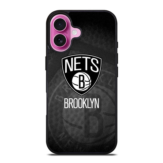 BROOKLYN NETS LOGO 3 iPhone 16 Plus Case Cover