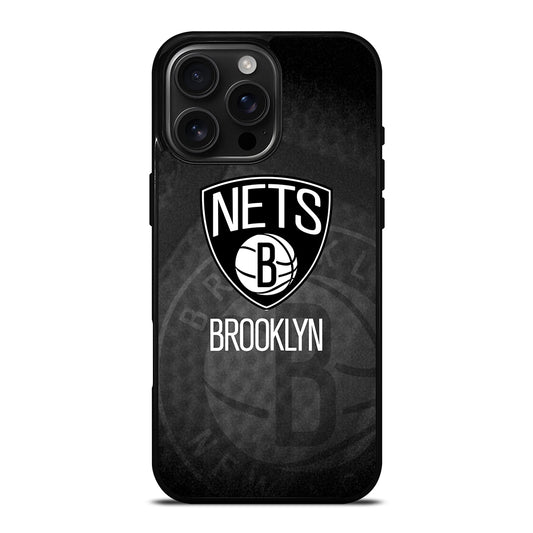 BROOKLYN NETS LOGO 3 iPhone 16 Pro Max Case Cover