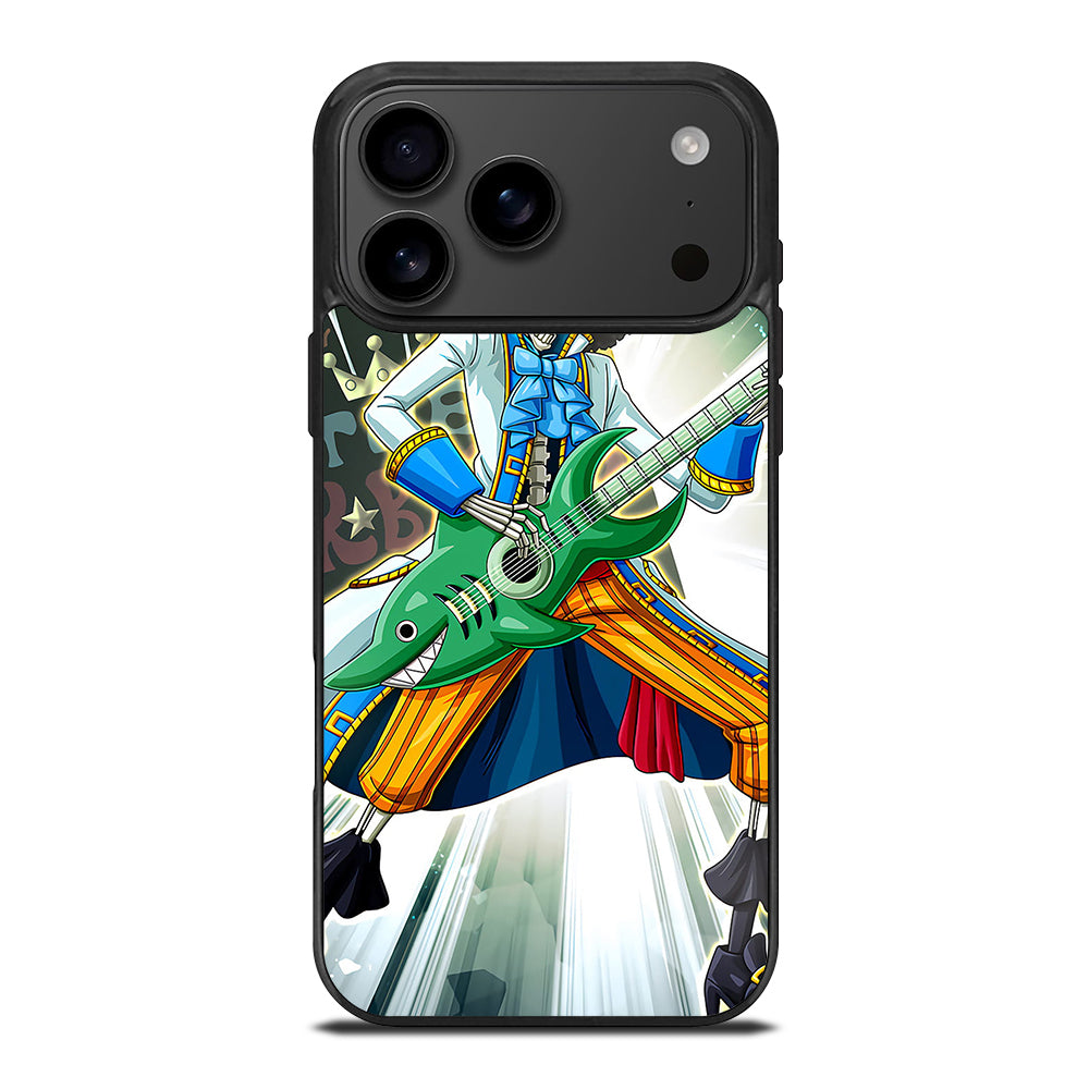 BROOK GUITAR ONE PIECE ANIME iPhone 17 Pro Max Case Cover
