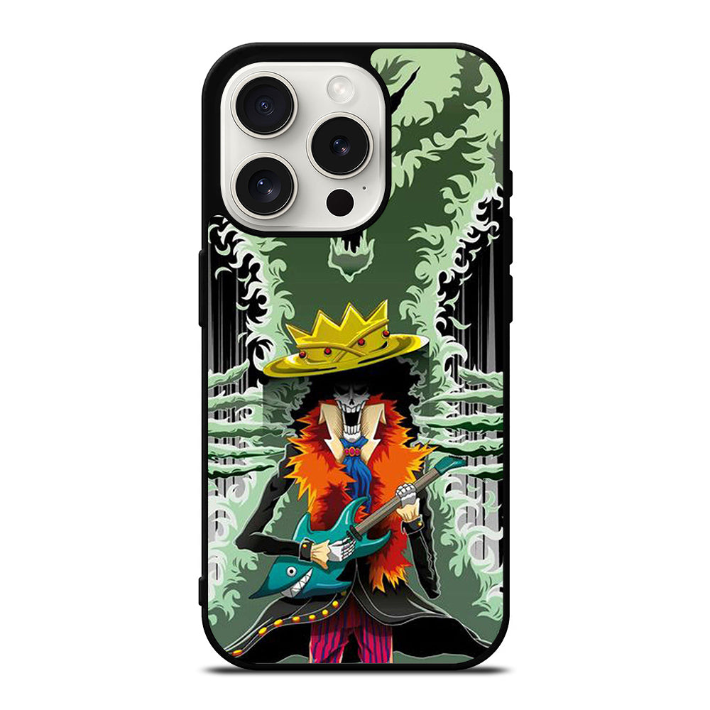 BROOK SOUL KING ONE PIECE ANIME iPhone 15 Pro Case Cover