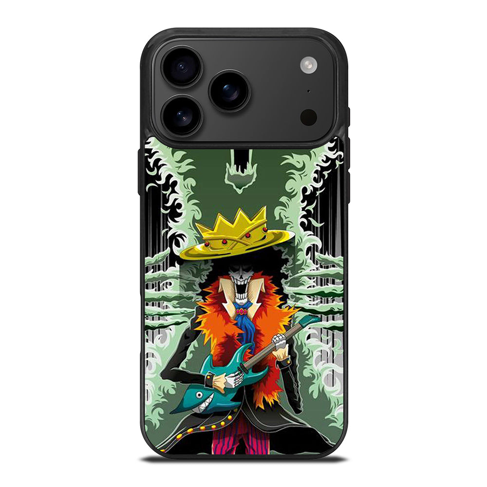 BROOK SOUL KING ONE PIECE ANIME iPhone 17 Pro Max Case Cover