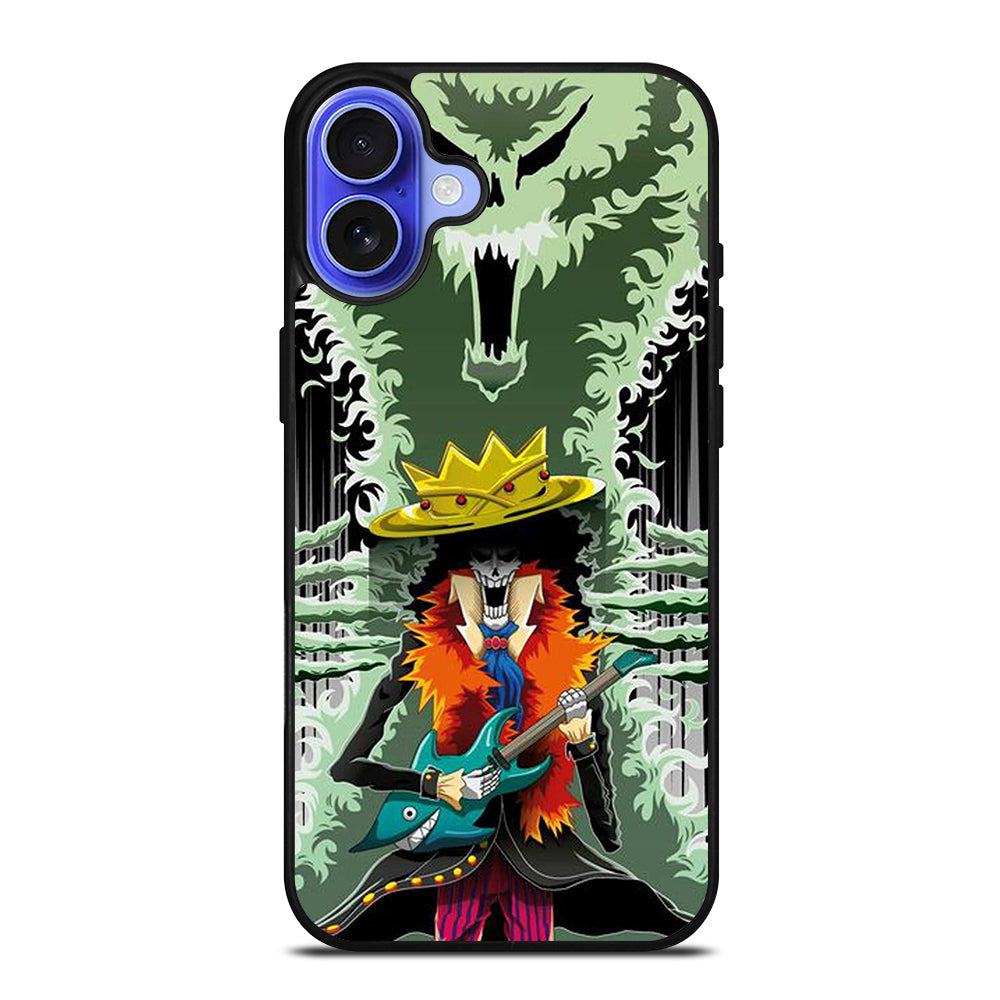 BROOK SOUL KING ONE PIECE ANIME iPhone 16 Case Cover
