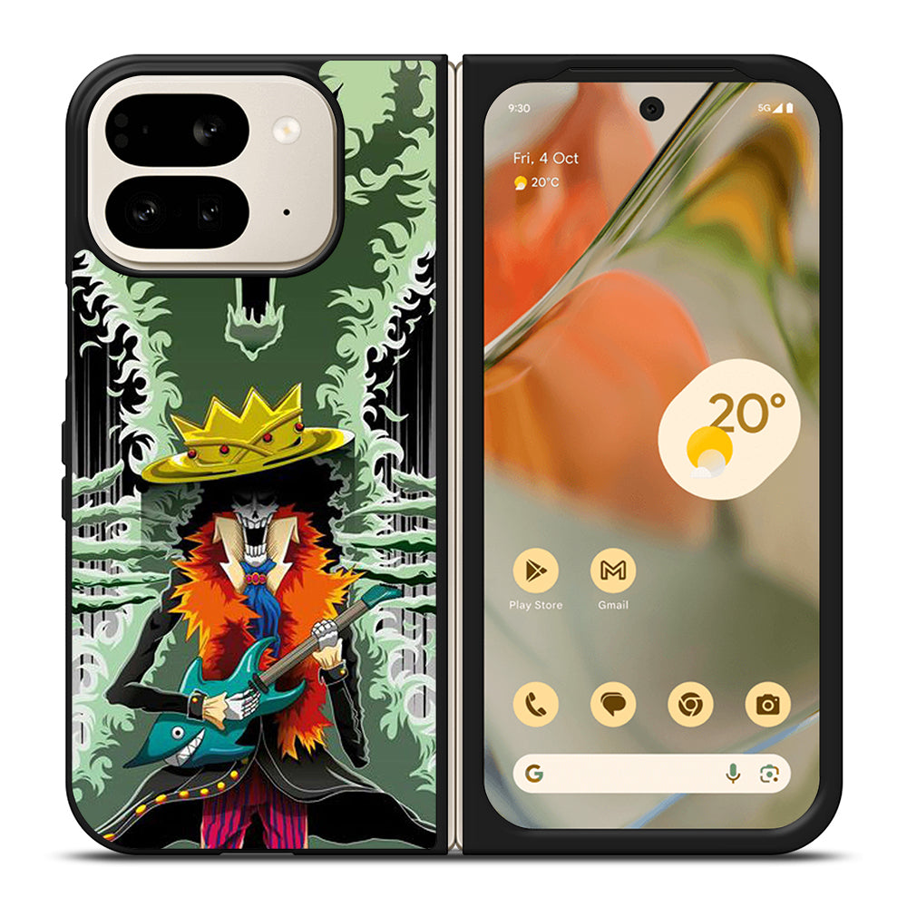 BROOK SOUL KING ONE PIECE ANIME Google Pixel 9 Pro Fold Case Cover
