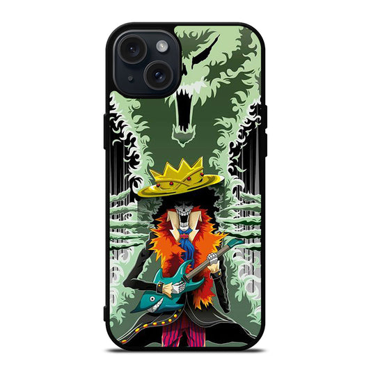 BROOK SOUL KING ONE PIECE ANIME iPhone 15 Plus Case Cover