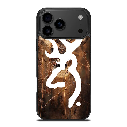 BROWNING DEER LOGO iPhone 17 Pro Max Case Cover
